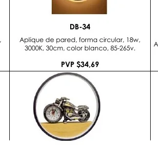 30CM, Aplique de Pared, Forma Circular, 18W, - DB-34