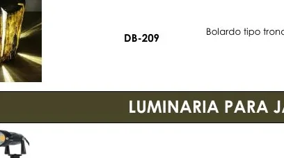 Luminaria PARA JARDIN - DB-209