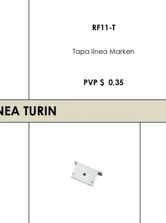 Tapa Línea Marken - RF11-T