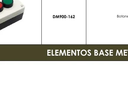 Elementos BASE METALICA - DM900-162