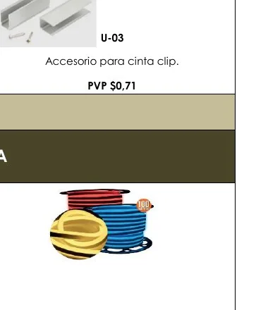 Accesorio para Cinta Clip. - U-03