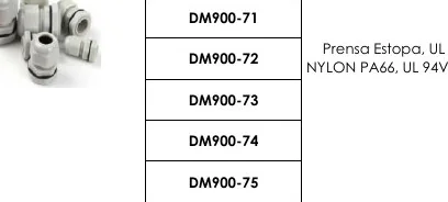 Prensa Estopa, UL - DM900-72