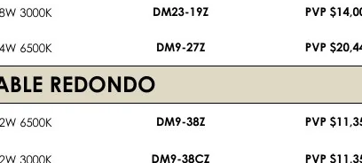 18W 3000K DM23-19Z - DM9-27Z