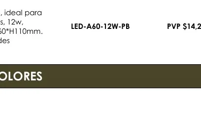 Avicultura, Ideal para - LED-A60-12W-PB