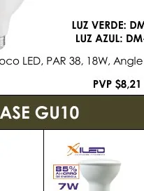 Foco LED, PAR 38, 18W, Angle - DM-23