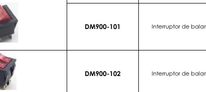 Interruptor de Balancin - DM900-101