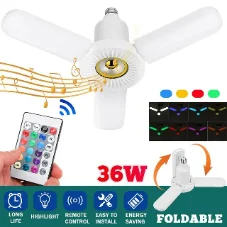 Lámpara LED Paletas Bluetooth Balón, Os