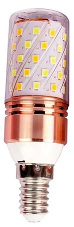 Foco Bulvo E14 3 Tonos De Luz, 4+4W, T/mazorca, Il