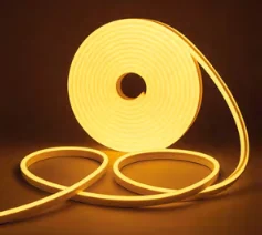 Cinta Neón 5M, 12VDC, 3000K, 5X11MM, IP65, 8W/M, Ba