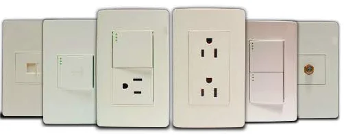 Interruptor Doble Conmutable, Fussion Marfil, Gl