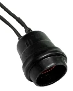 Boquilla De Caucho, Exterior, E27, Cable N14, Negro, Mf