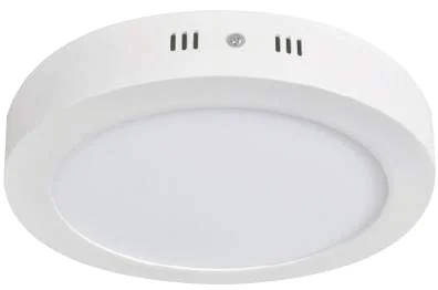 Panel LED Sobrepuesto Redondo, 18W X 3500K, Luz Cálida, Yl
