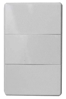 Interruptor Triple Conmutable 16A, Linea Fussion Élite Blanco, Gl