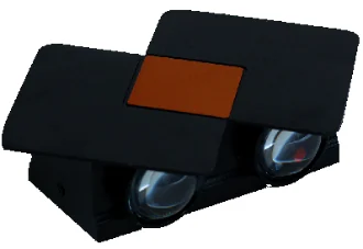 Aplique LED Rombo 4W, 6500K, Pared, Contorno Luz De Día, Negro, Il