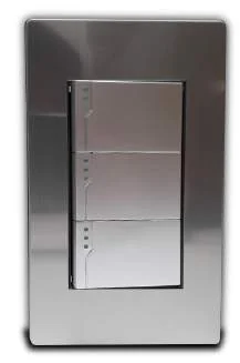 Interruptor Triple Conmutable 16A, Fussion Marfil, Gl
