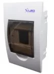 Centro De Carga Para Riel Din Empotrable, IP30, 12P, 28X22 Cm, Mf