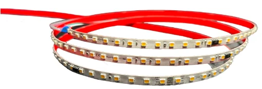 Cinta LED 110 Vac, 8W/M, 3000K, 120 L/m, 1009LM/W, EFF.109LM/W, Ra: 84,4, 5 M/rollo, Dx