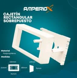 Cajetín Sobrepuesto 130X88X49 Mm, T/dexso, Mf