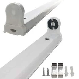 Porta Lámpara G.p. T8 1 X 18W PF-2005, Gl