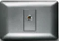 Toma Tv Coaxial, Blanco, Dx Negro