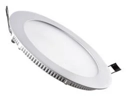 Panel LED Backligth Empotrable Redondo 18W, 6500K, PF0,6, Mf