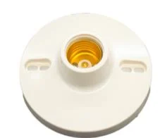 Boquilla De Techo E27, 4 1/2" Baquelita Beige, Mf (12 Pz), Mf