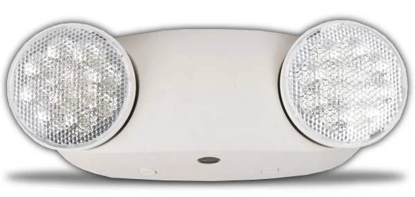 Lámpara De Emergencia Cuadrada 2 X1W 6500K, IP44 120, Gl