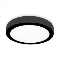 Ojo De Buey LED Redo Spto Negro 18W 3000K, Mv