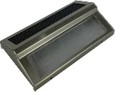 Aplique Solar 20 Lm 3K, 12X76 Cm, Acero Inoxidable, Dx