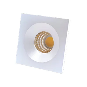 Spot Empotrado Ojo De Dragón, 3000K, Blanco, 3W, AC85-265V, Aluminio, Dx