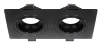 Spot Empotrable Plástico Reforzado, Carcaza Movil Doble, Negro, Sin Boquilla, 172X93X29 Mm, Pc, Dx