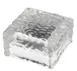 Aplique Piso Solar 10LM, 3K, 9X9X4,5 Cm Abs, Dx