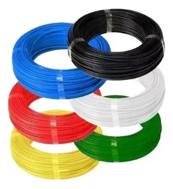 Electrocable Solido N° 12, Thhn 600V, 90°C, 3,3MM2, Blanco, Azul, Negro, Rojo, Amarillo, Pm
