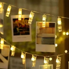 Luces LED Pinzas A Pilas, Os