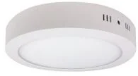 Panel LED Sobrepuesto Redondo Pf 0,9, 12W, 6500K. Os