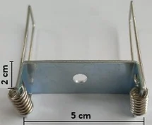 Clip Anclaje Perfiles Empotrable, Dx