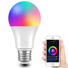 Foco LED Smart WiFi, A60, 9W, E27, Rgb+cct 806LM RA>80 PF>0.5 100-130V, Os