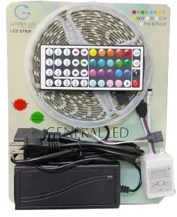 Cinta LED G.l. 5M, 6000K, Incluye Fuente 5A, Gl