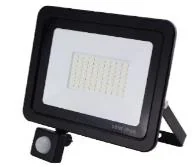 Reflector LED Smd, 50W, Con Sensor Movimiento Regulable, IP65, 6500K 4500LM, Mf