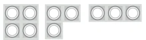 Clip Para Unir Carcazas Par 30, Dx