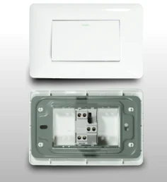 Conmutador Simple, Blanco, Dx