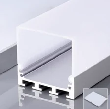 Perfil Fisa Perfil Aluminio, Sobreponer, Natural, Dx