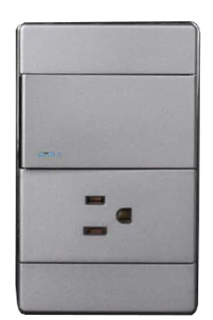 Toma Datos Lan, Linea Fussion Elite Plateado, Gl