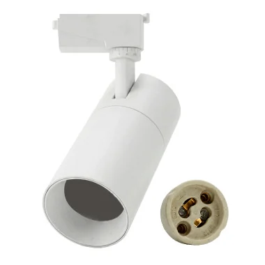 Carcaza Spot GU10 55X125MM, Blanca, Ba