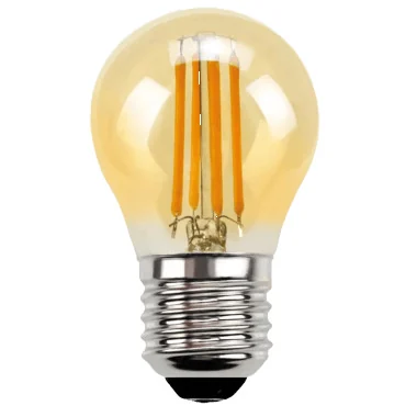 Foco Vintage Transparente G45 4W, Ba