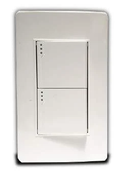 Interruptor Triple Conmutable 16A, Fussion Blanco, Gl
