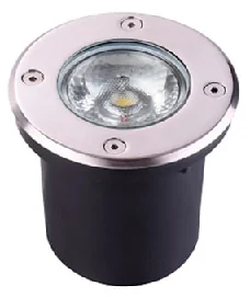 Luminaria LED Empotrable De Piso 1W, 6500K, IP68, Input, 85-265V, Ds 6,5XH 7,3XDI 4,0 Cm, Os