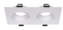 Spot Empotrable Plástico Reforzado, Carcaza Movil Doble, Blanco, Sin Boquilla, 172X93X29 Mm, Pc, Dx