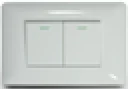 Interruptor Doble, Blanco, Dx Blanco