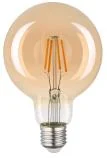 Foco LED Linea ZAFIRO,G95 4W 400LM 2700K 110-130V 60HZ Ambar E27, (redondo Mediano), Mf